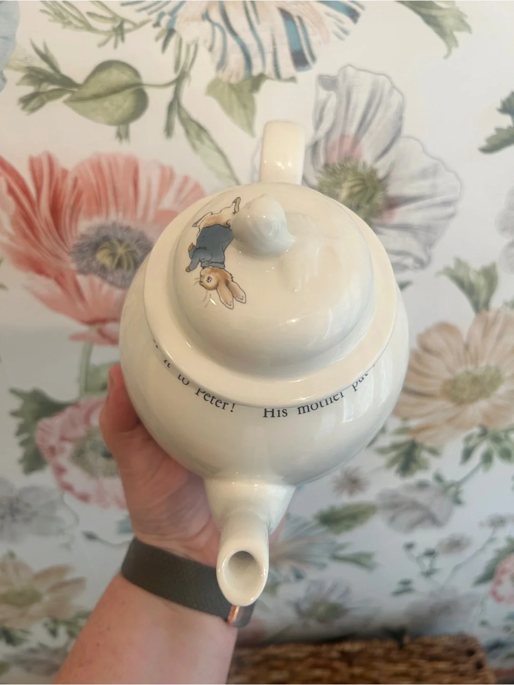 Wedgwood Peter Rabbit Teapot, Beatrix Potter Decor